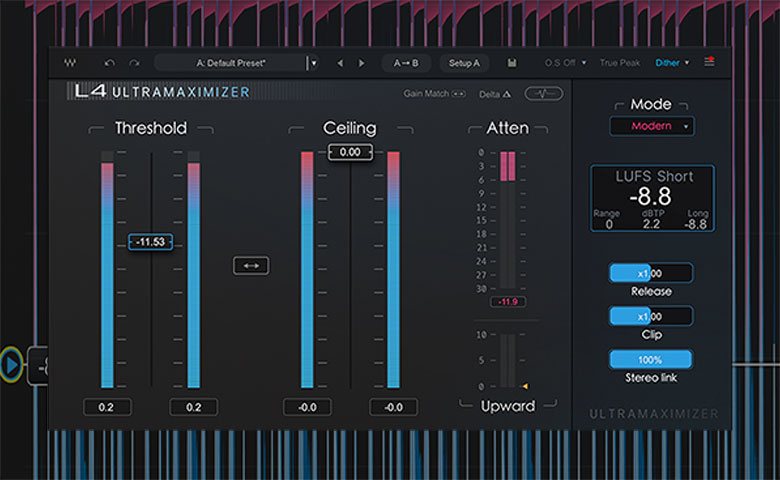 Waves Audio - 音楽制作プラグイン - L4 Ultramaximizer 試聴レビュー 〜音量を稼ぎながら、音楽的に仕上げる時代へ〜