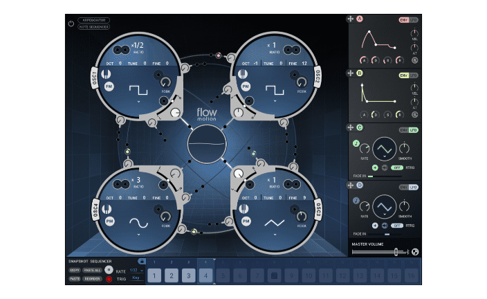 Waves Audio - 音楽制作プラグイン - Flow Motion FM Synth